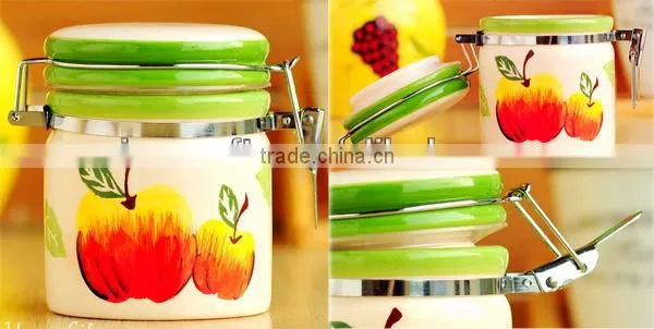 factory direct ceramic airtight canister