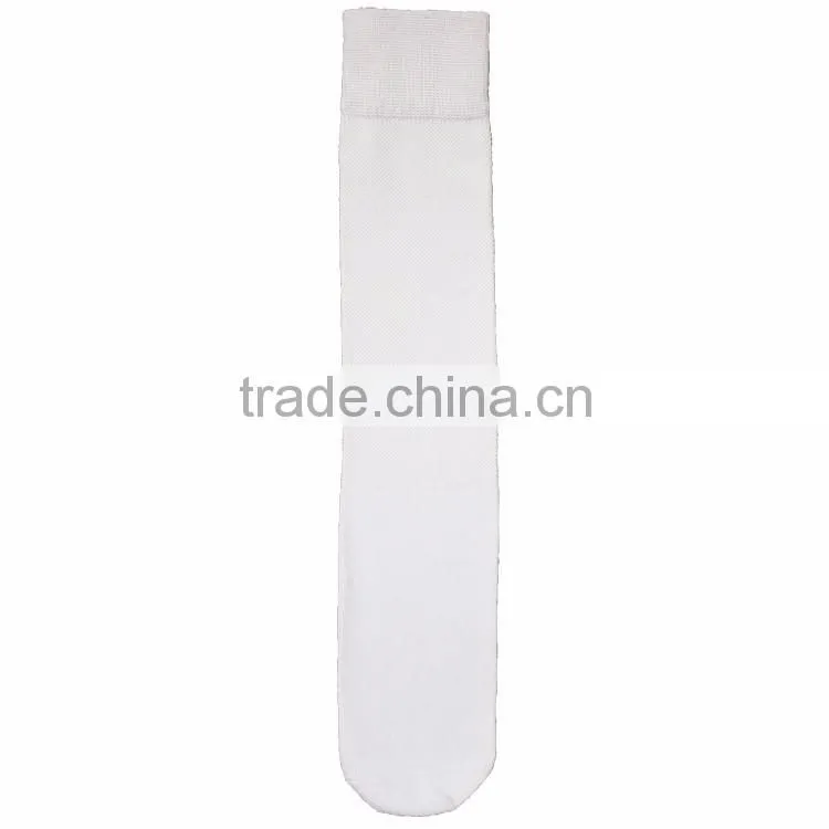 wholesale blank polyester socks for sublimation without elastic