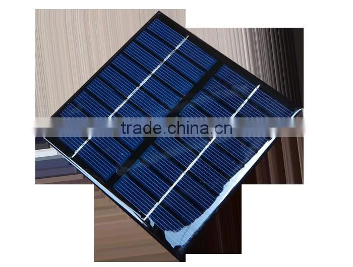 OEM 2.0W 9V Small size pet laminated mini solar panel