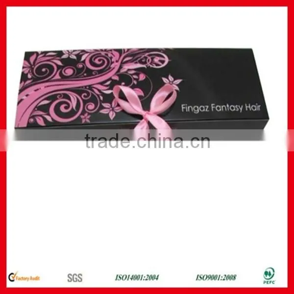 Factory Custom Charming Hair Extension Boxes Wholesale