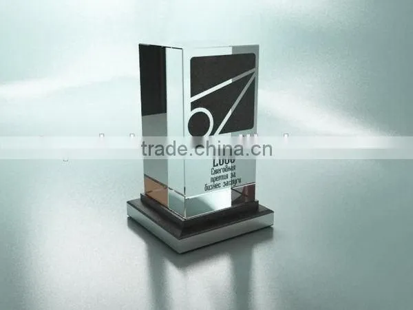 Quality top sell acrylic glass trophy blanks