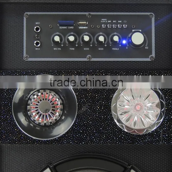 Excellent sound portable bluetooth speaker with ball light