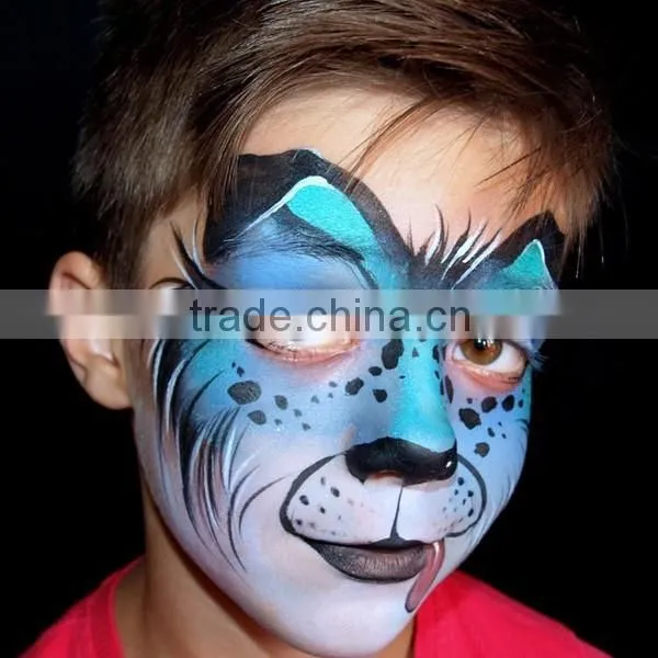 Custom princess makeup face mask stickers full face tattoo sticker makeup face painting factory
