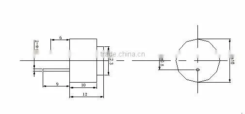 FBULS16 cheap 16mm aluminum ultrasonic sensor(ROHS) (FBELE)