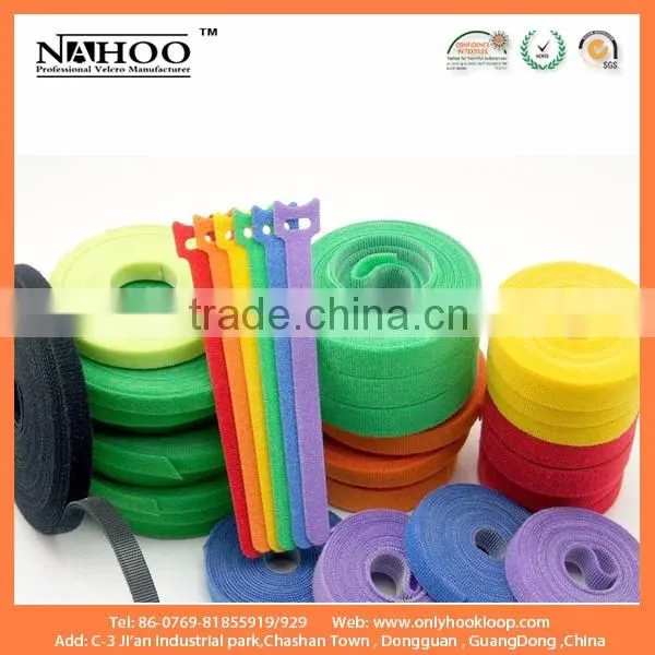 Grade A Back to Back Hook and Loop Fastener Tape, hook loop tape