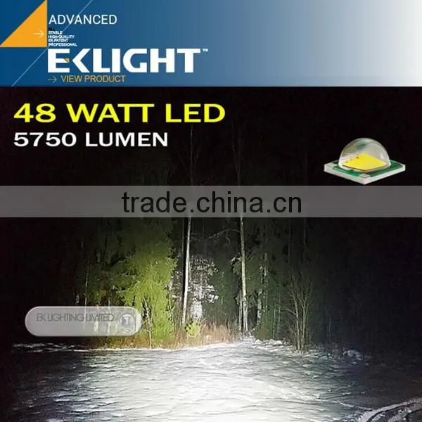 EK LIGHT high performance 9-30VDC led work light 18W 27W 48W 60W 12w led work light