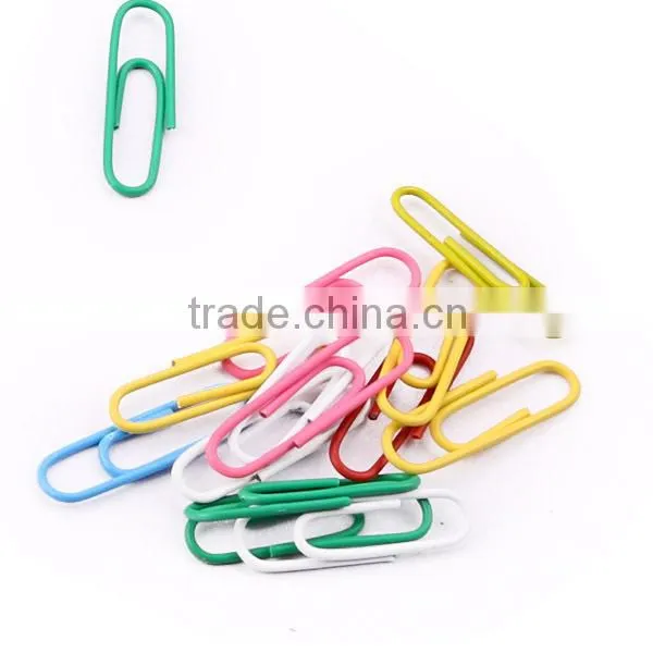 2015 new mini plastic paper clip set with colorful tinplate box packed