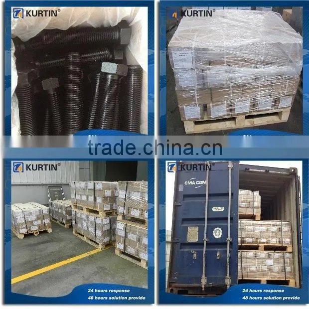 class 12.9 DIN 930 hex bolt for steel tower
