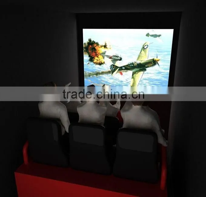 Interactive simulator gun game machine equipment manufacturer movies cinema system 7d cinema