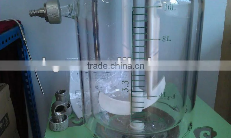 10L Three Layer 3.3 High Borosilicate Glass Explosion Reactor GR-10L EX