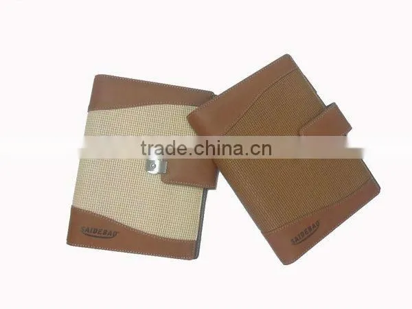 2015leather pu agenda diary organizer planner address book