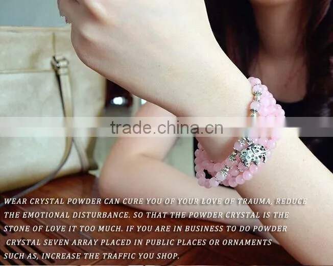 austrian rose crystal bracelet make hipanema crystal bracelet