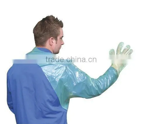 PE shoulder gloves