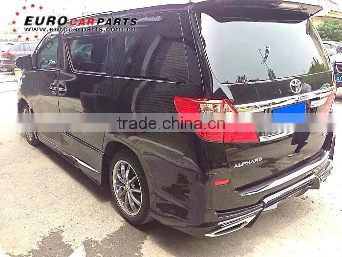 hot new arrival body kit fit for toyota VEL~ w-style