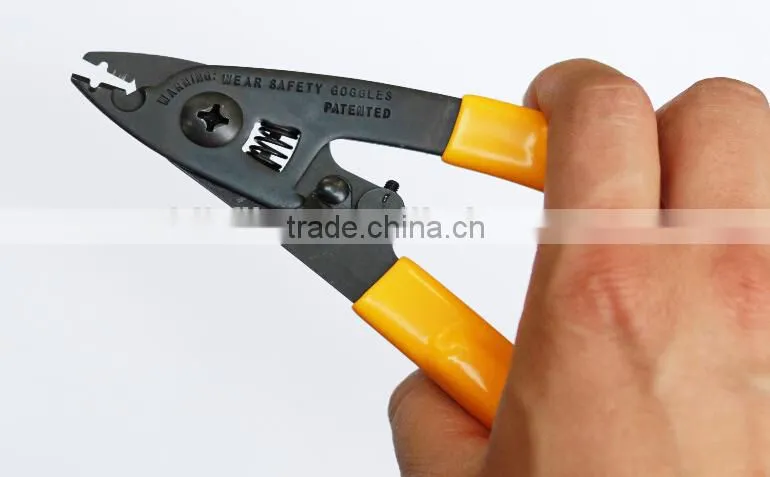 Fiber Cable Miller Clamp , Wire Stripper , Coating Layer Plier stripper