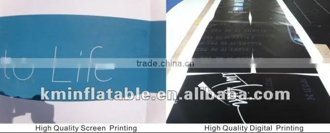 Full color printing inflatable advertising tent for promotion