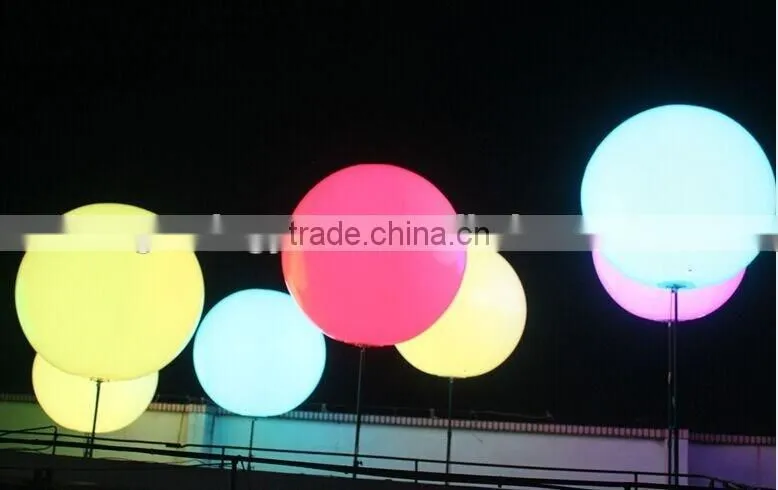 Amazing inflatable led balloon stand for decoration