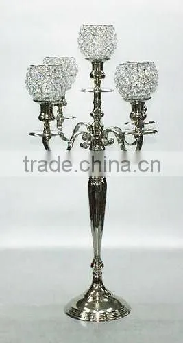 Elegant Artistic Crystal Candelabra