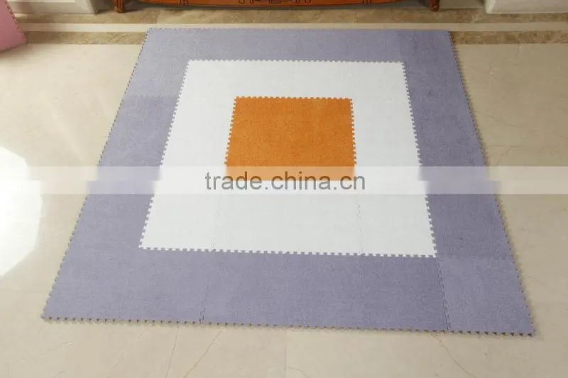 EVA polyester surface household foam mat