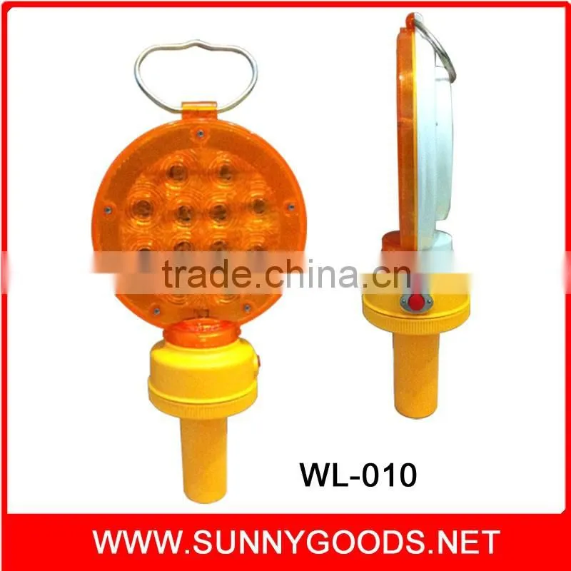 led traffic signal handle flashing warning lamp