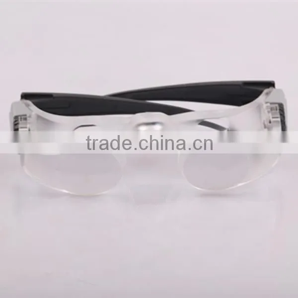 2.1X Hands free magnifier glasses for low vision