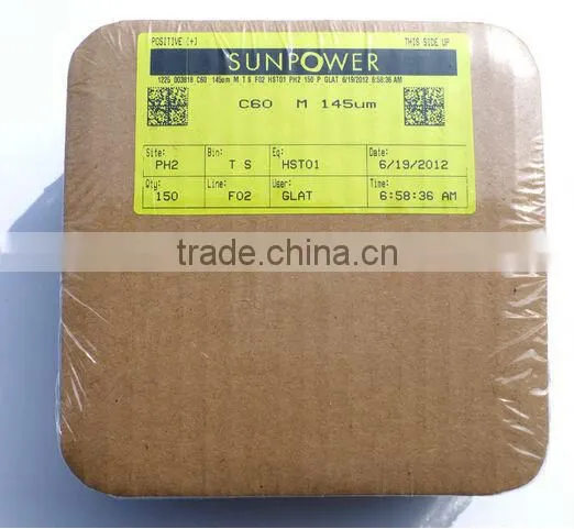 Sunpower Solar Cells for Solar Module