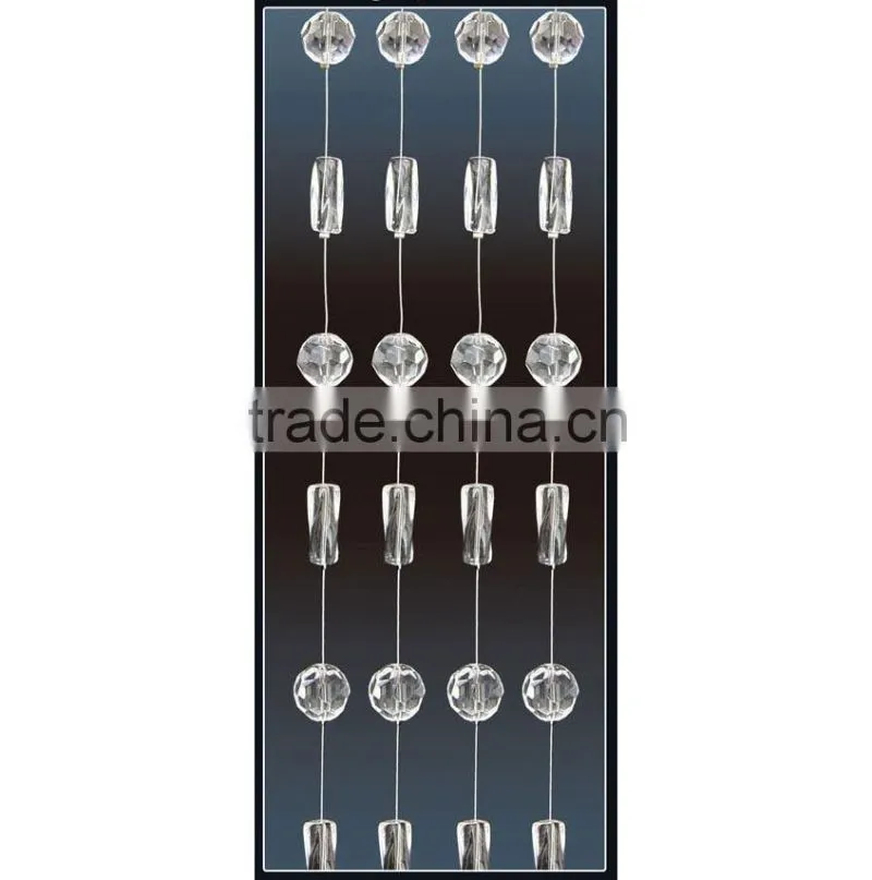 2016 beautiful elegant crystal bead curtains