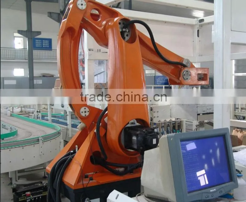Industrial welder machine robot