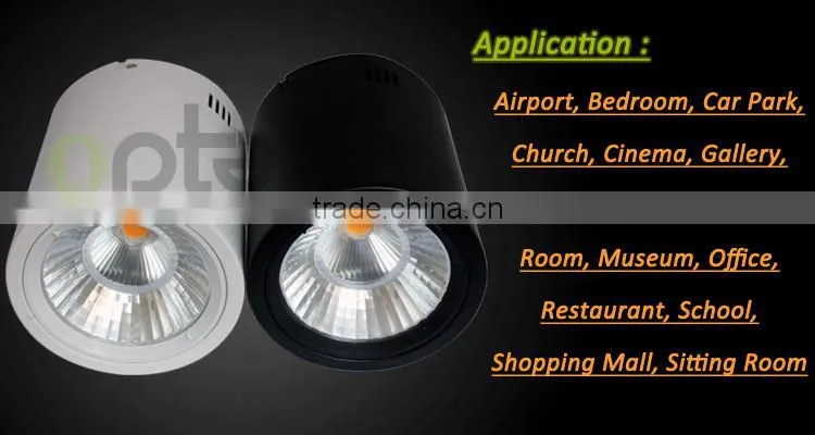 3 years warranty downlight cylinder 25W down light surface mounted