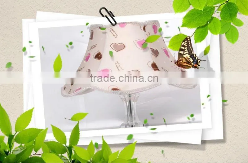 beautiful Crystal bedside table lamp