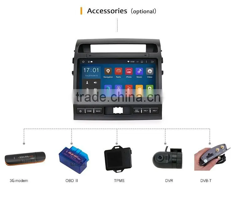 Car dvd gps for land cruiser 200