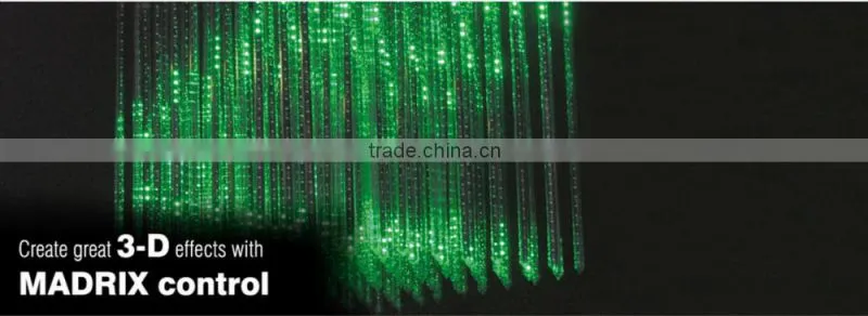 360degree emitting dmx led hanging tube light 3d effect