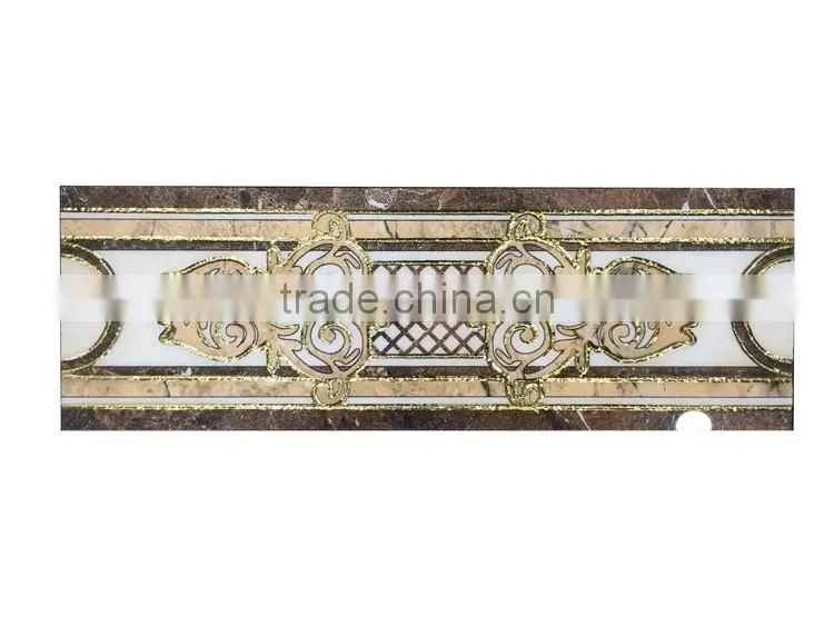 cheap listello K golden gilding kitchen wall tiles