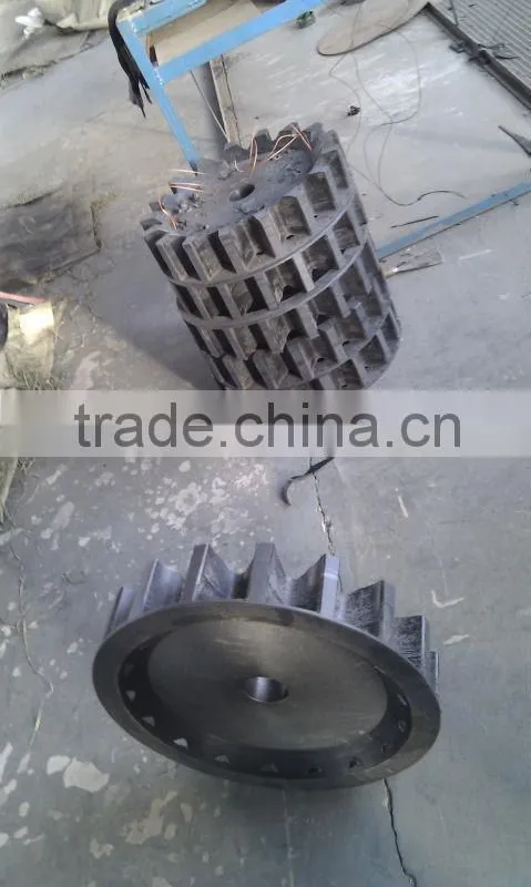 skid tire wheel&sprocket for rubber track