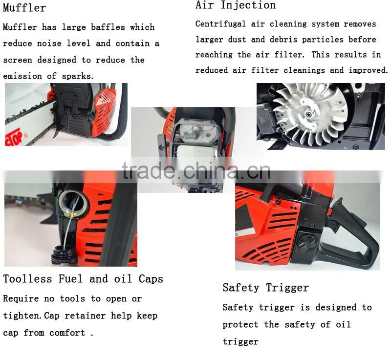 chain saw parts for various size