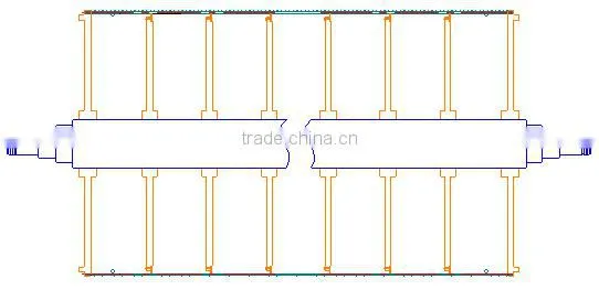ZYDF 1000/1092high quality cylinder mould for paper making machine