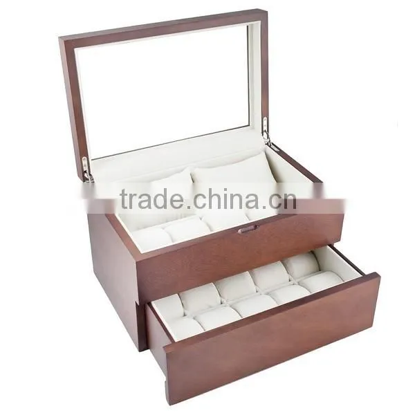 High Quality Wooden packaging boxes with classic finish