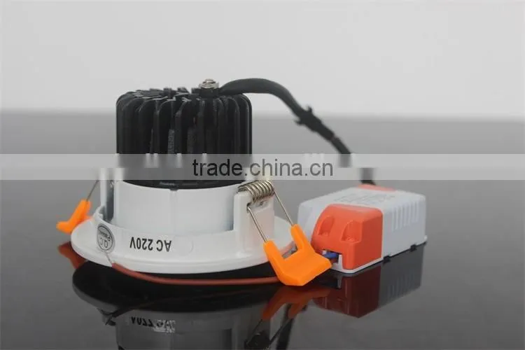 Aluminum Body Round LED Downlight 7W for Indoor Lighting, LED Downlight 230V