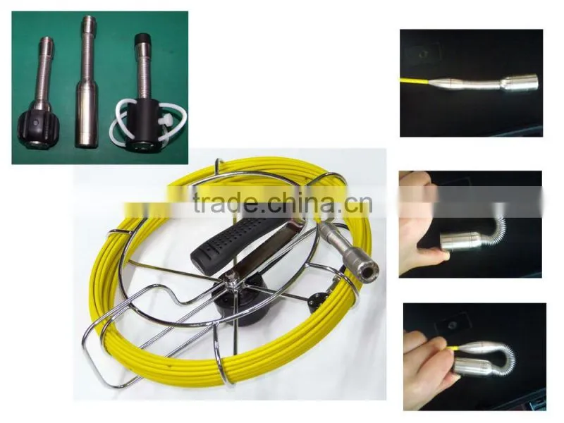 Pinpoint 20m/30m/40m/50m CCTV Duct Pipe Inspection Camera System, Sewer Pipe Inspection Drain Camera with DVR