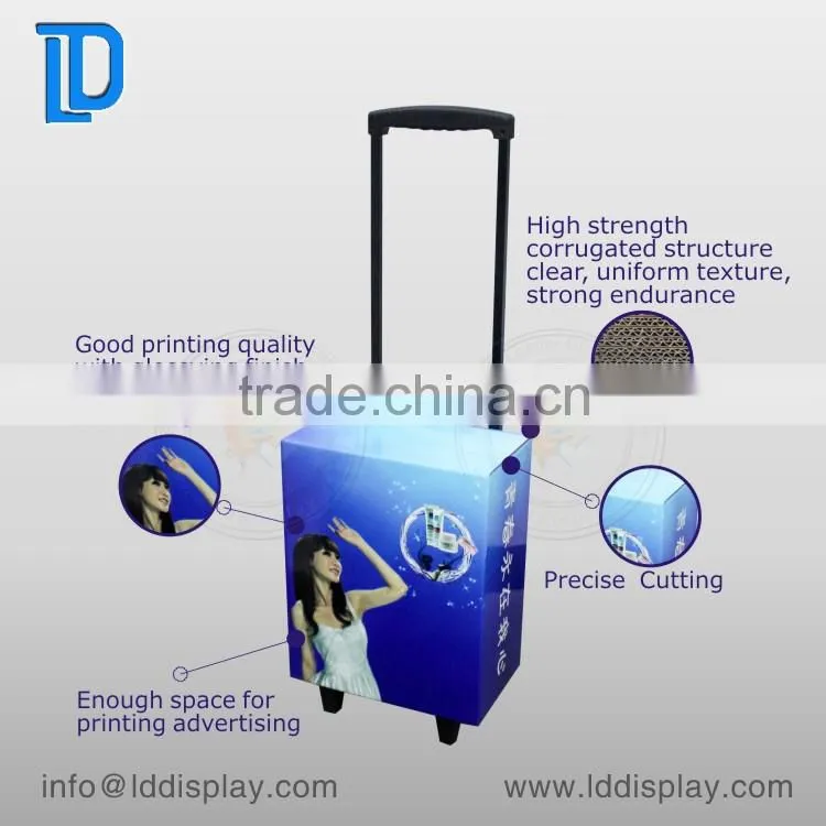 OEM Cardboard Trolley POP trolley box