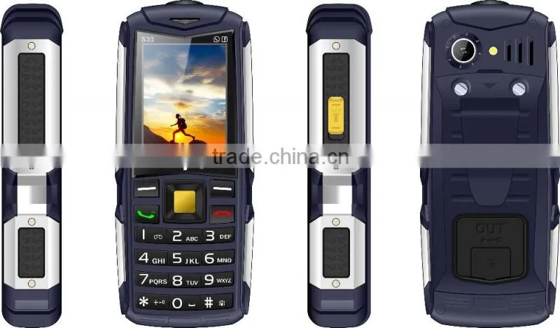 2016 android waterproof rugged brand cell phones S33