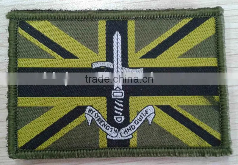 iron on woven label patch for clothing