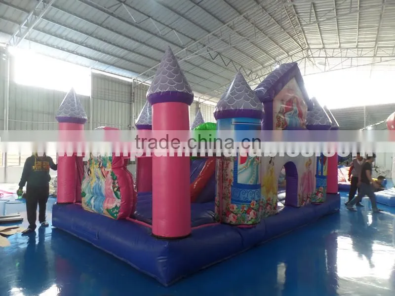 Giant Obstacle Course Inflatables entertainment park for commercial outdoor play park