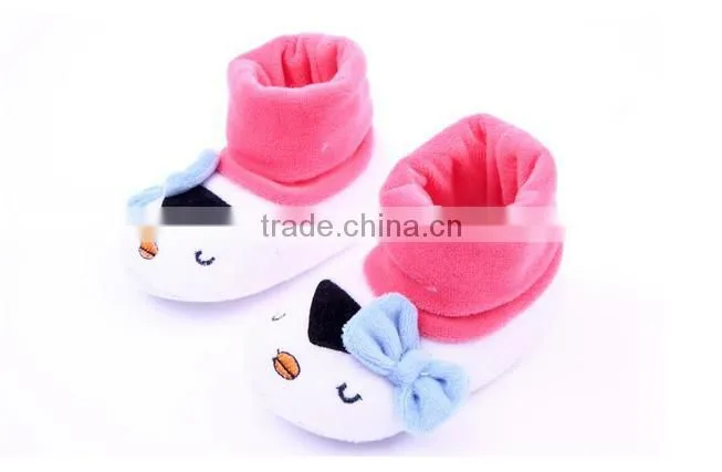 Foreign trade walking shoes wholesale super soft comfortable baby shoes high barrel socks baby shoes
