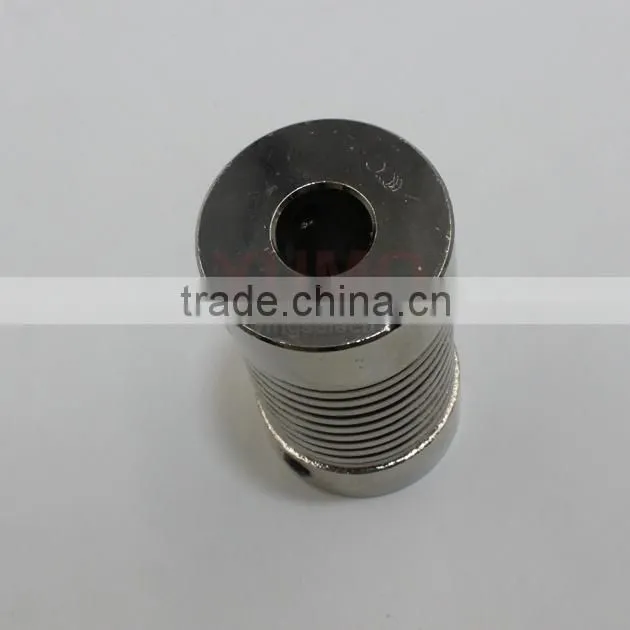 YUMO (LP D27 L50 10X10) Aluminium shaft Couplings Spring Bellows Encoder Couplings