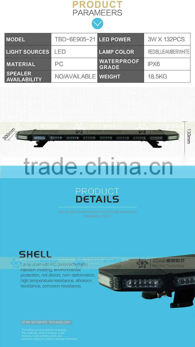 LED warning light ambulance lightbar,firefighter,12v/24v ambulance lightbar