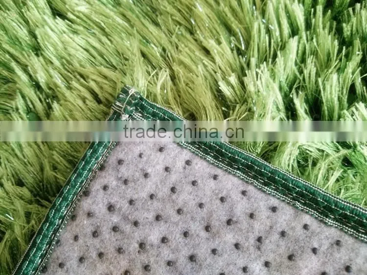 thick long pile microfiber chenille bath mat