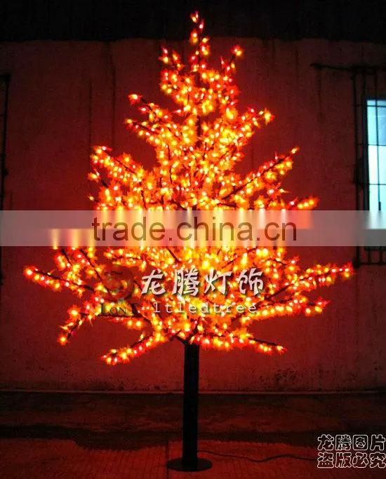 christmas led lights tree,LED maple leaf tree light