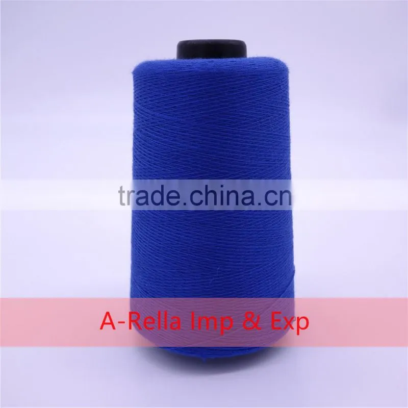 100% spun polyester sewing thread export to Ghana 120G/cone
