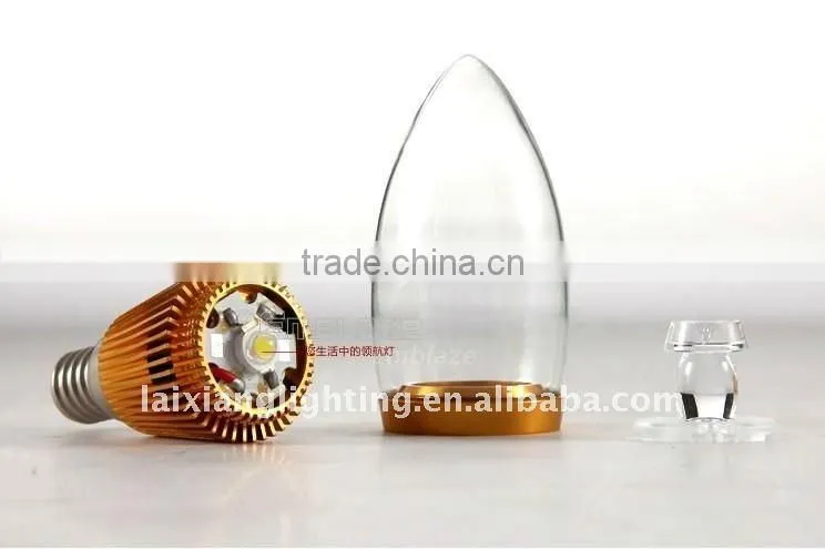 LED crystal SMD candle bulb